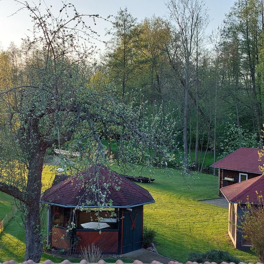 Spreewaldpension Glatz Muschen Bagian luar foto